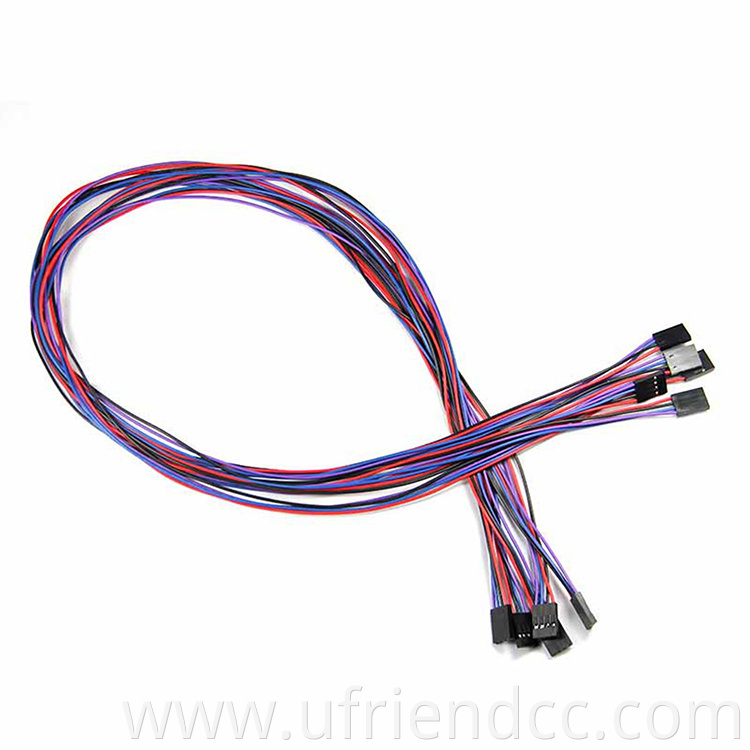 4 Pin Female to Female Jumper Wire Dupont Cable for 3D Printer